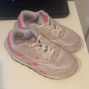 Reebok Kids Sneakers - Pink and Beige